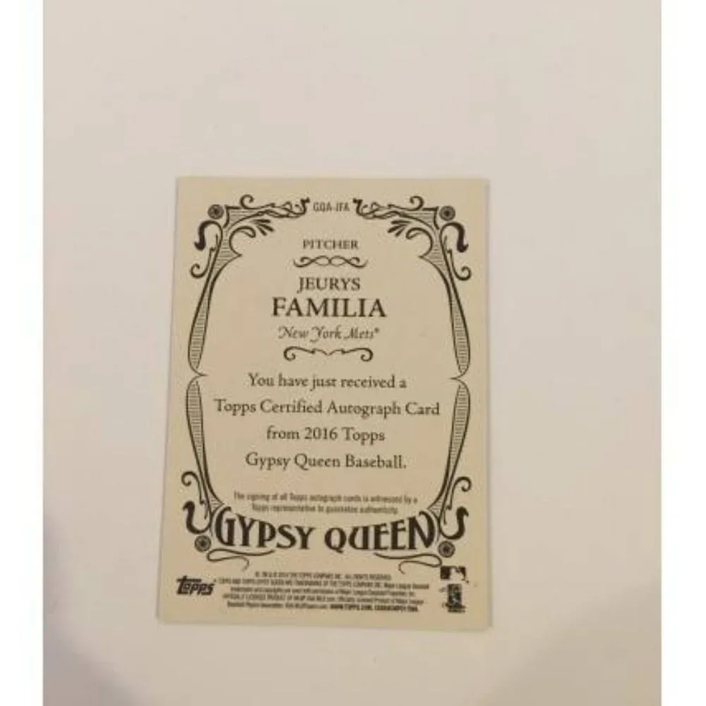 Topps card mint